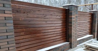 Столбы для забора из кирпича в Реутове - Выгодные цены от 3245 рублей